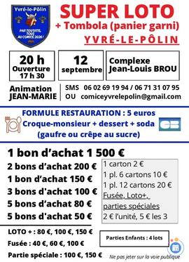Image Super Loto + Tombola, animation Jean-Marie Couillard (photo 1)