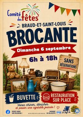 Image Vides greniers du comité des fêtes de Braud (photo 1)