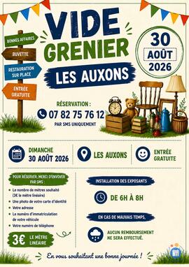 Image Vide grenier les auxons (photo 1)