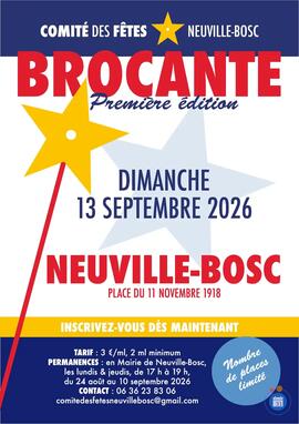 Image BROCANTE Comité des Fêtes Neuville-Bosc (photo 1)