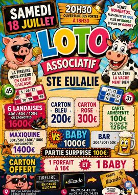 Image Super Loto d'été avec 3 cagnottes 18euros (photo 1)