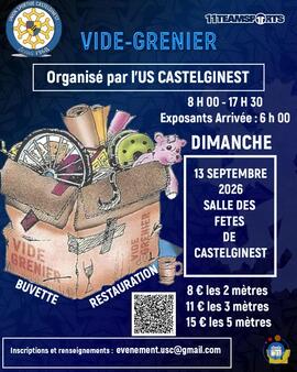 Image VIDE-GRENIER FOOT CASTELGINEST (photo 1)