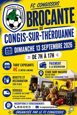 Image Brocante de Congis-Thérouanne (photo 1)
