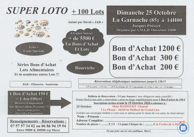 Image SUPER LOTO animé par David jad (photo 1)