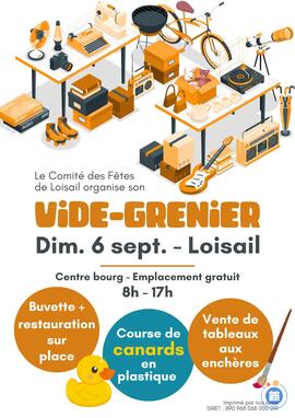 Image Vide-grenier du Comité des Fêtes de Loisail (photo 1)