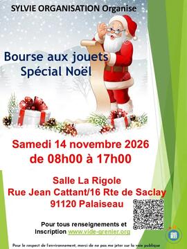 Image Bourse aux jouets spécial Noël en salle (photo 1)