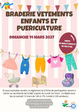 Image Braderie vêtements enfants et objets de puériculture (photo 1)