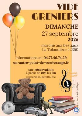 Image vide-greniers de l'Harmonie de la Chazotte (photo 1)