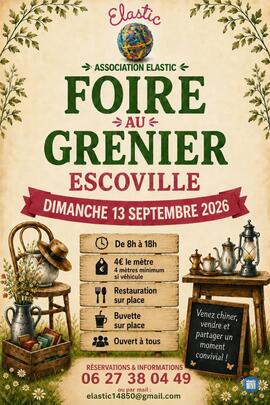 Image Foire aux greniers organisé par L'association Elastic (photo 1)