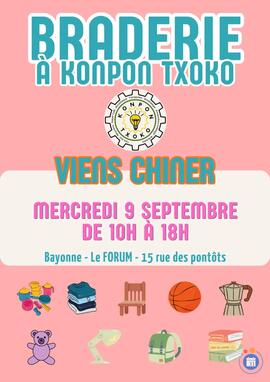 Image Braderie de rentrée à Konpon Txoko ! (photo 1)