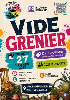Image Vide Grenier de l'APE des écoles Jean Rostand - St Philbert de Grand Lieu (photo 1)