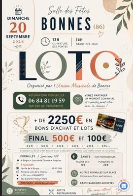 Image Loto de l'UNION Musicale (2250e BA) par Monique (photo 1)