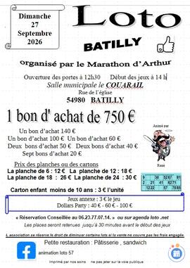 Image Loto Marathon d'Arthur (photo 1)