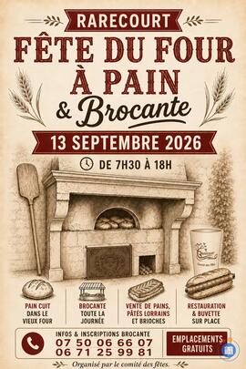 Image FETE DU FOUR A PAIN ET BROCANTE (photo 1)