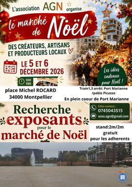 Image marché de noël des créateurs artisans et producteurs (photo 1)