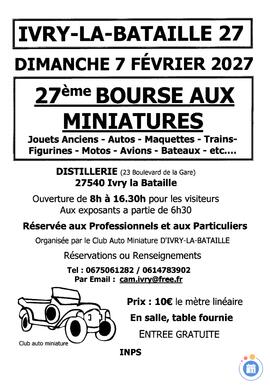 Image 27e Bourse aux miniatures et jouets anciens (photo 1)