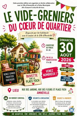 Image Vide grenier au cœur des quartiers (photo 1)
