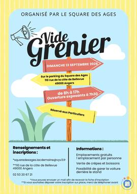 Image Vide Grenier du Square des Ages (photo 1)