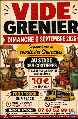Image Vide Grenier du Comité des Charmilles (photo 1)