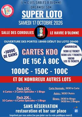 Image SUPER LOTO UNC LES SABLES D'OLONNE ANIMATION FLORIAN (photo 1)