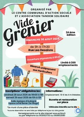 Image Vide Grenier ECHIRE CCAS (photo 1)