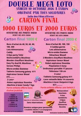 Image double méga loto de tous solidaires animé par sandrine (photo 1)