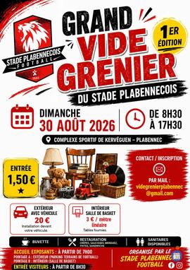 Image 1ère édition ! Grand vide grenier extérieur + intérieur PLABENNEC (photo 1)