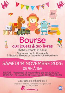 Image Bourse aux jouets et aux livres (photo 1)