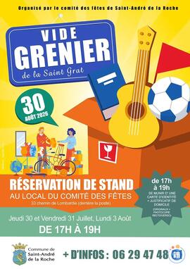 Image Vide Grenier de la Saint Grat (photo 1)