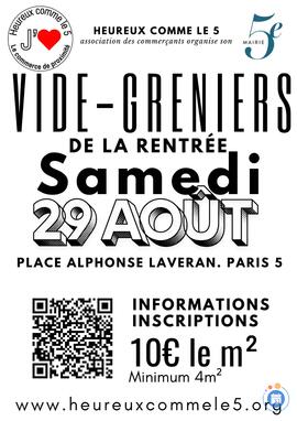 Image Vide-greniers 10€ le m² – paris 5ᵉ (photo 1)