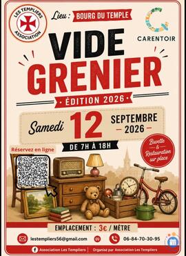 Image Vide Grenier au Temple (56910 CARENTOIR) (photo 1)
