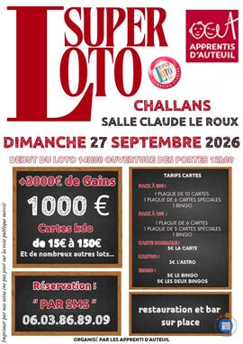 Image SUPER LOTO APPRENTIS D'AUTEUIL ANIMATION FLORIAN (photo 1)