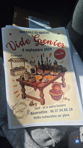 Image Vide grenier à Dombasle-en-Xaintois (photo 1)