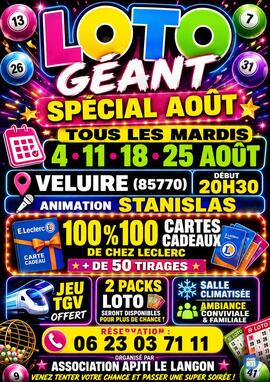 Image Soirée animation loto avec packs. (photo 1)