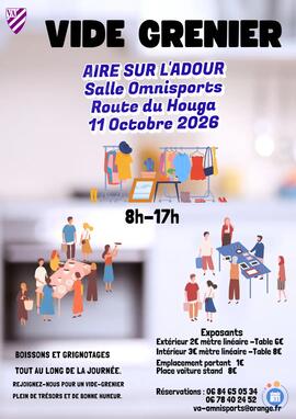 Image Vide Grenier Violette Aturine Omnisports (photo 1)