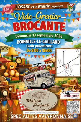Image Brocante Vide grenier de Boinville le Gaillard (photo 1)