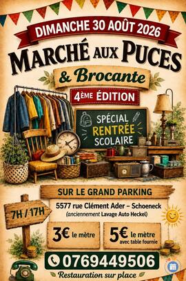 Image Vide grenier / Brocante spécial rentrée scolaire (photo 1)