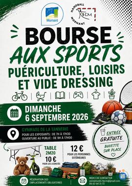 Image bourse aux sports, puéricultures, loisirs et vide dressing (photo 1)