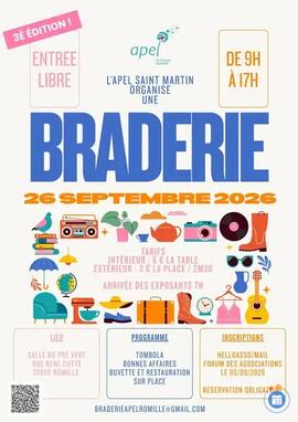 Image 3ème braderie de l'apel st martin (photo 1)