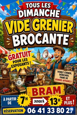 Image Vide grenier puce brocante ouvertà tous (photo 1)