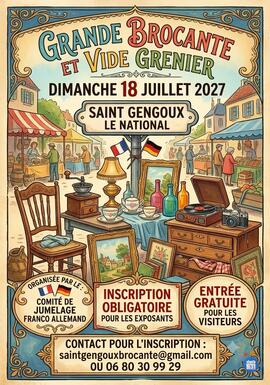 Image BROCANTE - VIDE GRENIER ANNUEL (photo 1)