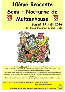 Image 10éme brocante semi nocturne de Mutzenhouse (photo 1)