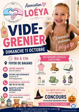 Image Vide grenier au profit de Loéya (photo 1)