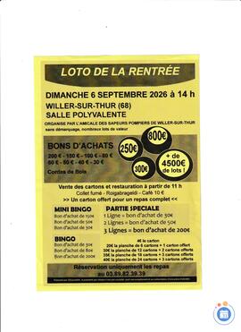 Image Loto de la rentrée (photo 1)