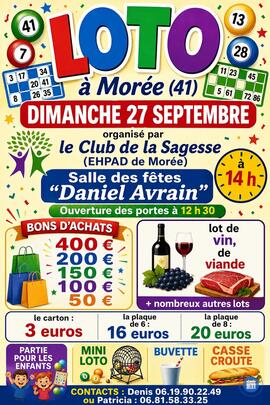Image Loto Club de la Sagesse (Ehpad Morée) (photo 1)