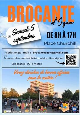 Image Brocante de la rentrée à Ozon (photo 1)