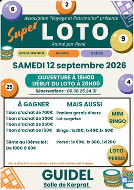 Image Super Loto animé par René ! (photo 1)