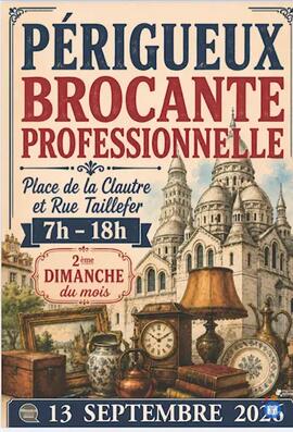 Image Brocante mensuelle de périgueux (photo 1)