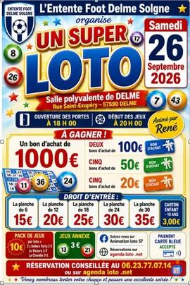 Image Loto Entente Foot Solgne Delme (photo 1)