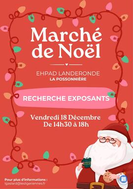 Image Marché de Noel - EHPAD 